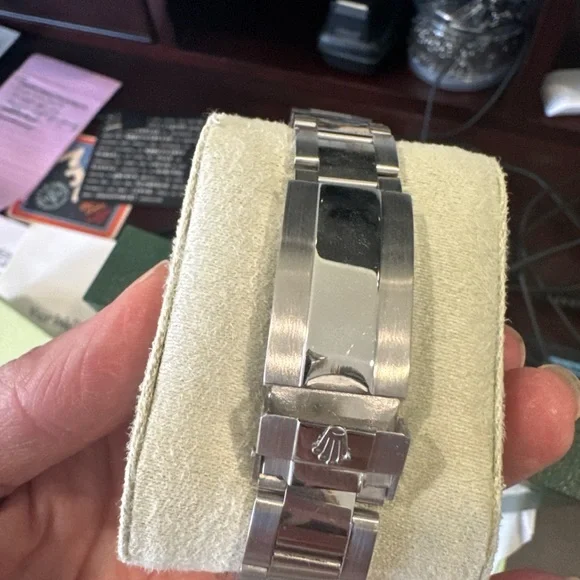 Men's Luxury Silver and Blue Men's Watch